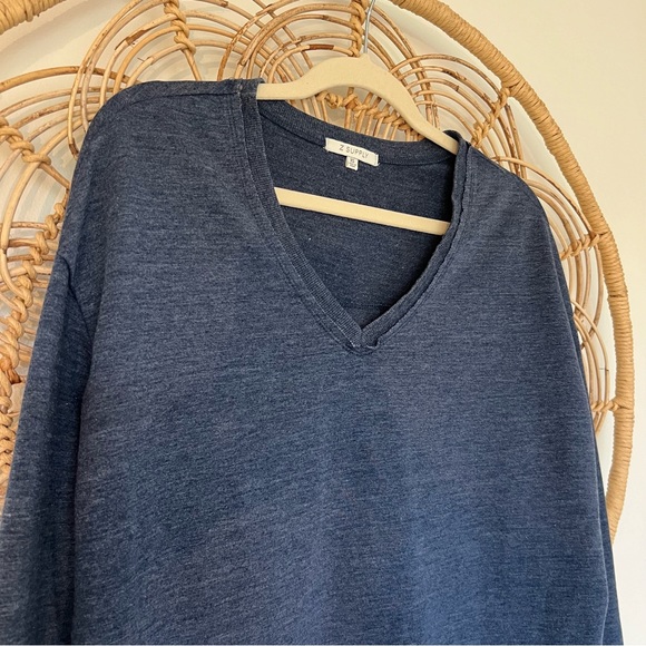 Z Supply Weekender V Neck Oversized Top - Picture 3 of 7